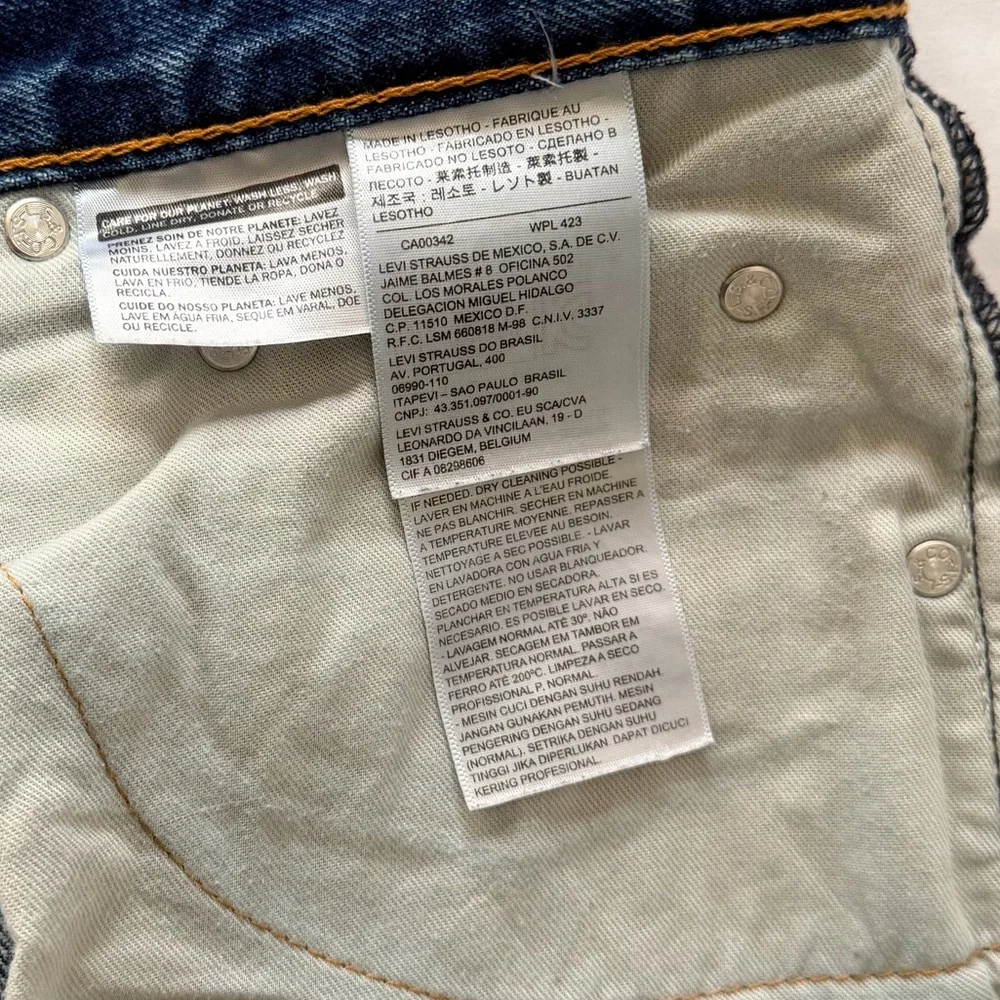 Levi's Men's Straight-Leg Dark Indigo Jeans